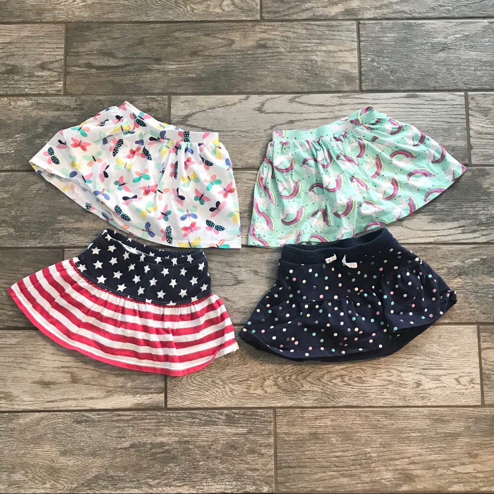 🦋 lot of 4 girls skorts!